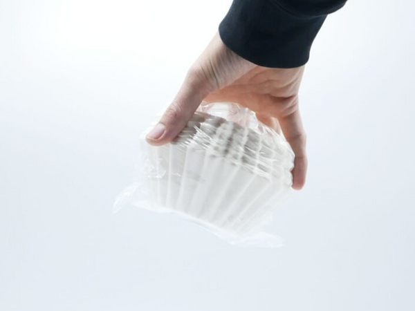 Orea Big Boy Wave coffee filters 100 pack white pleated paper for large volume brewing