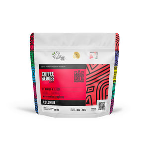 Confezione Coffee Heroes Series Colombia El Diviso N. Lasso, Gesha naturale con nota watermelon symphony, formato 100 g