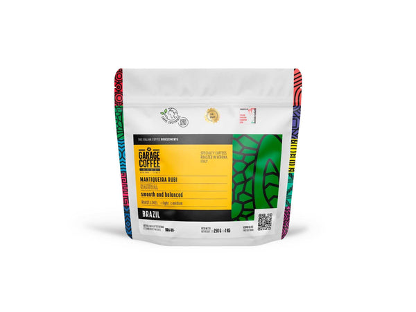 Caffè Specialty Brasile Rubi - sacchetto 250g con chicchi di caffè
