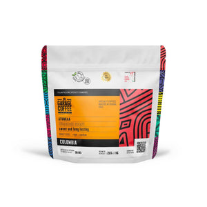 Specialty Coffee Colombia Atunkaa decaffeinated beans with sugarcane process and fruity sweet notes