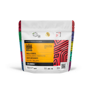 Caffè Specialty Colombia Finca 4 Vientos doppia fermentazione naturale chicchi di caffè colombiano aromatico
