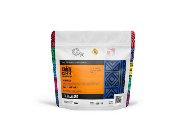 Caffè Specialty El Salvador Miramar Anaerobic Natural Mountain Dry con note di agrumi, zucchero di canna e uva passa