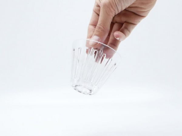 Transparent conical Orea brewing tool for precise filter shaping