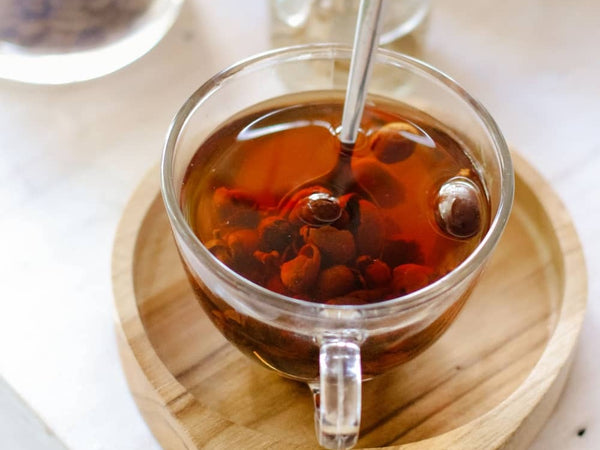 un infuso di bucce del caffè piacevolissimo