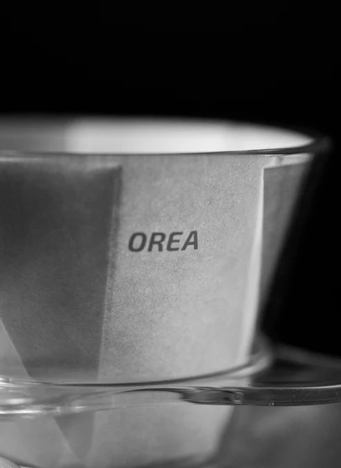 Sibarist OREA 01 conical paper filter with pleats and logo