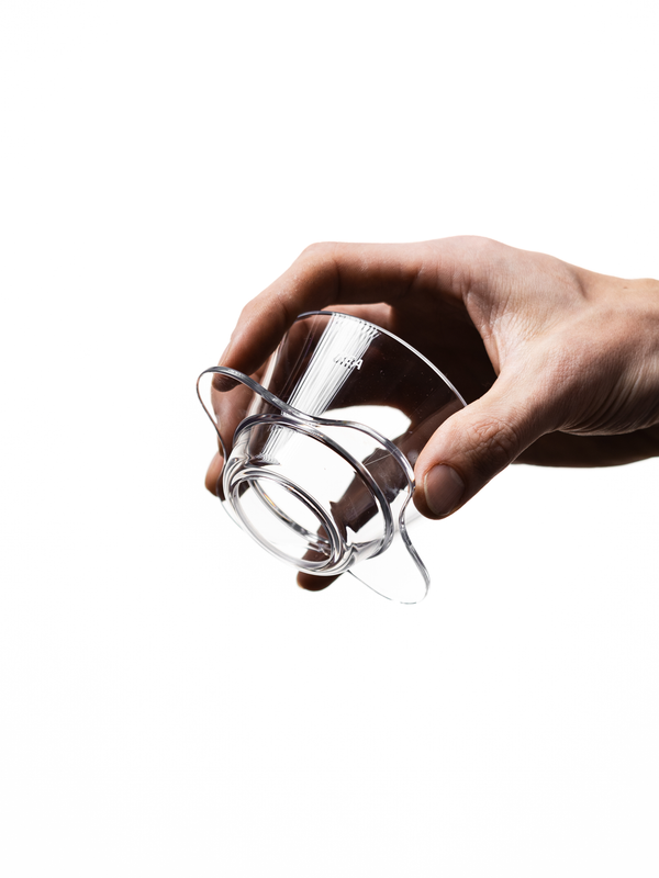 OREA O1 Brewer interior ridges and flexible base ring detail