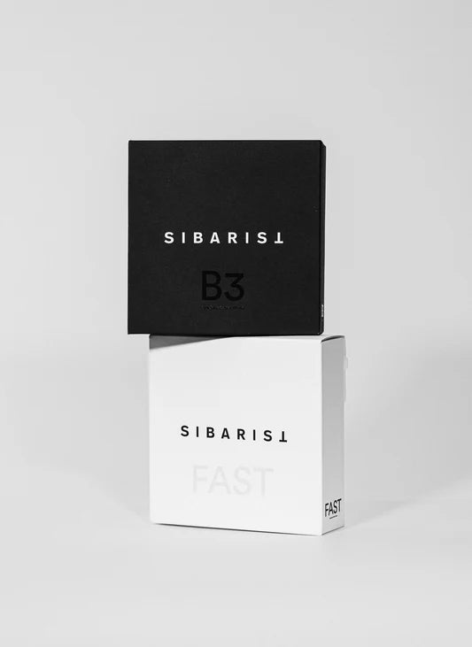 Sibarist B3 FAST specialty coffee filter packaging boxes