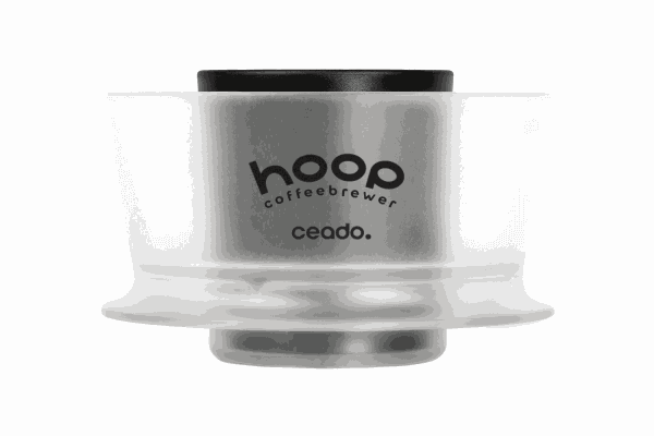 Hoop brewer ad infusione radiale Ceado innovative coffee maker with outer loop and flow tower for automated extraction