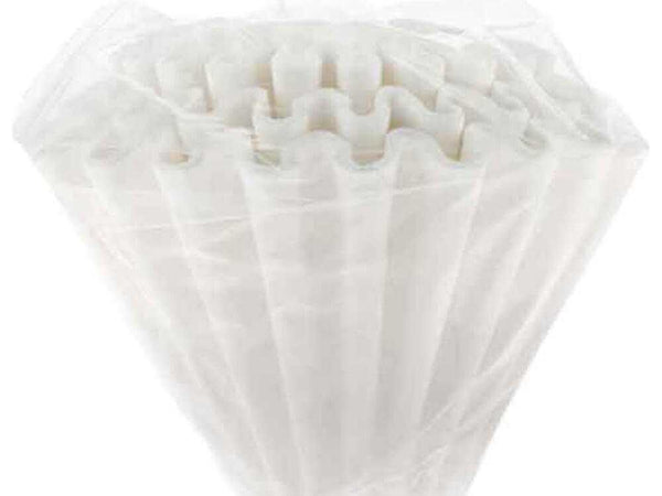 Pacchetto da 45 filtri in carta bianca con fondo piatto per Fellow Stagg XF Dripper