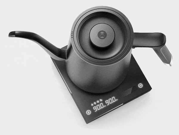 Caratteristiche Kettle FISH Smart Timemore: controllo temperatura preciso per caffè specialty